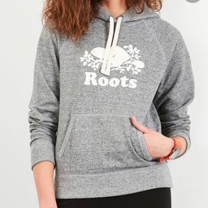 grey roots sweater